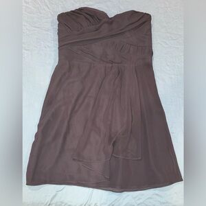 EXPRESS Black Short Strapless Dress, Size 6